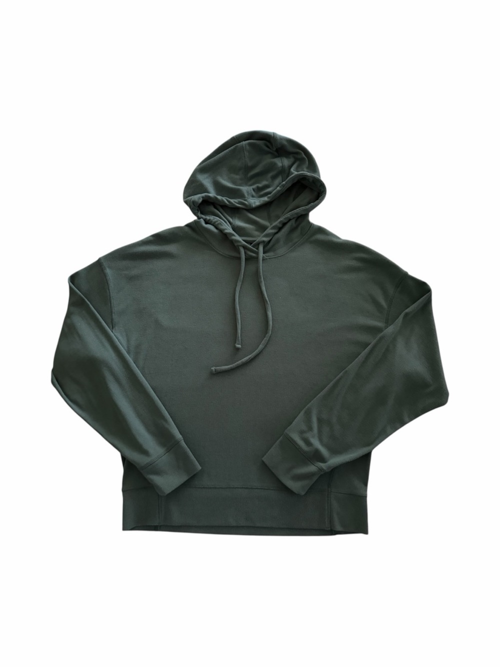 MPG SPORT-WOMENS GREEN PULLOVER HOODIE-SIZE MEDIUM